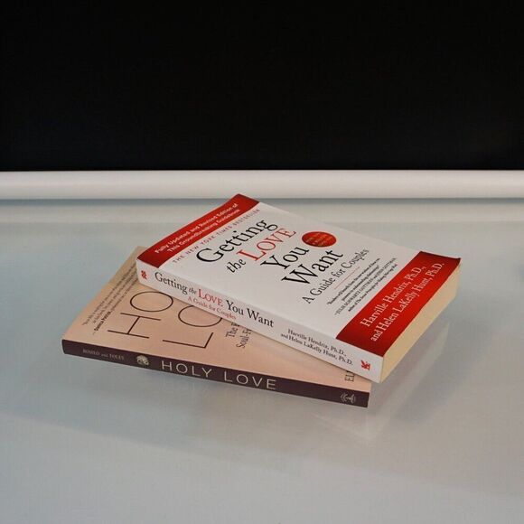 2 Books Getting the Love You Want A Guide for Couples & Holy Love - Picture 3 of 9